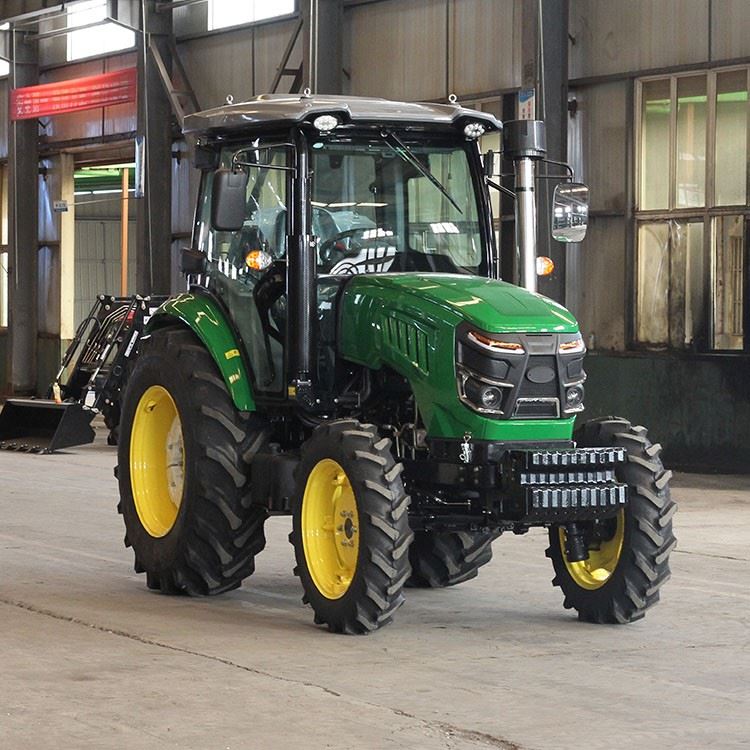 90HP Air-Conditioned Luxury Cab Tractor – Pressurized Cab & Ergonomic Comfort for All-Weather Operation factory